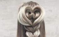 Плетение кос на средние, длинные волосы